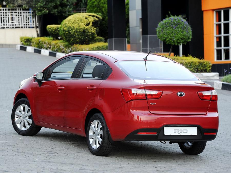  Kia Rio Sedan 2012 года  (ZA) (фото 22 из 23)